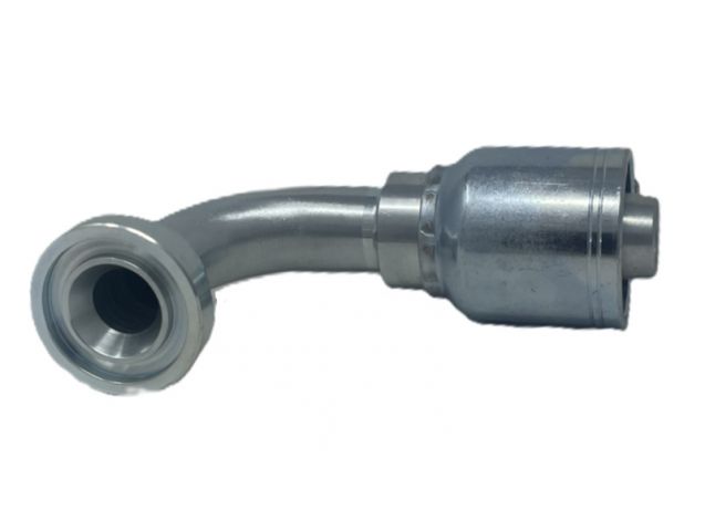 90C617 - 90 Deg Code 61 Flange - Maverick 7 Series Crimp Fitting